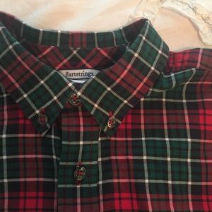 Boy’s Plaid Dress Shirt